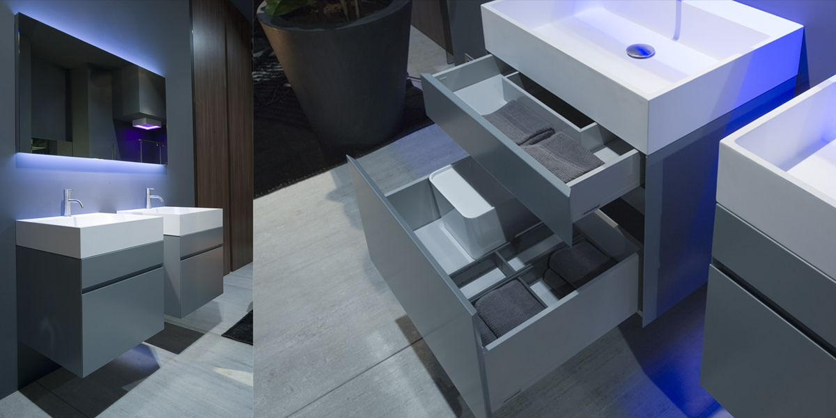 Комплект мебели №1 135 см Antonio Lupi GESTO E LOGIKA Antoniolupi 1GESTOELOGIKA - Вид №2