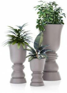 VONDOM Высокий пластиковый садовый горшок Suave