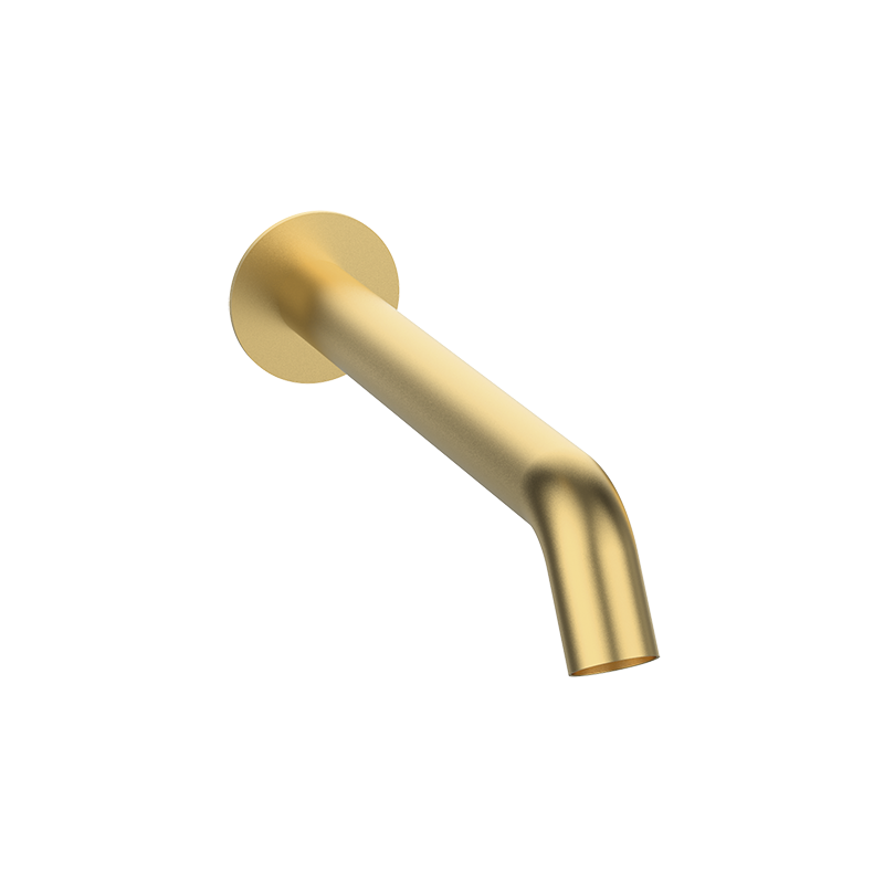 00006027 PREMIUM Умывальник носик 150 мм Матовое Золото GRB MIXERS 