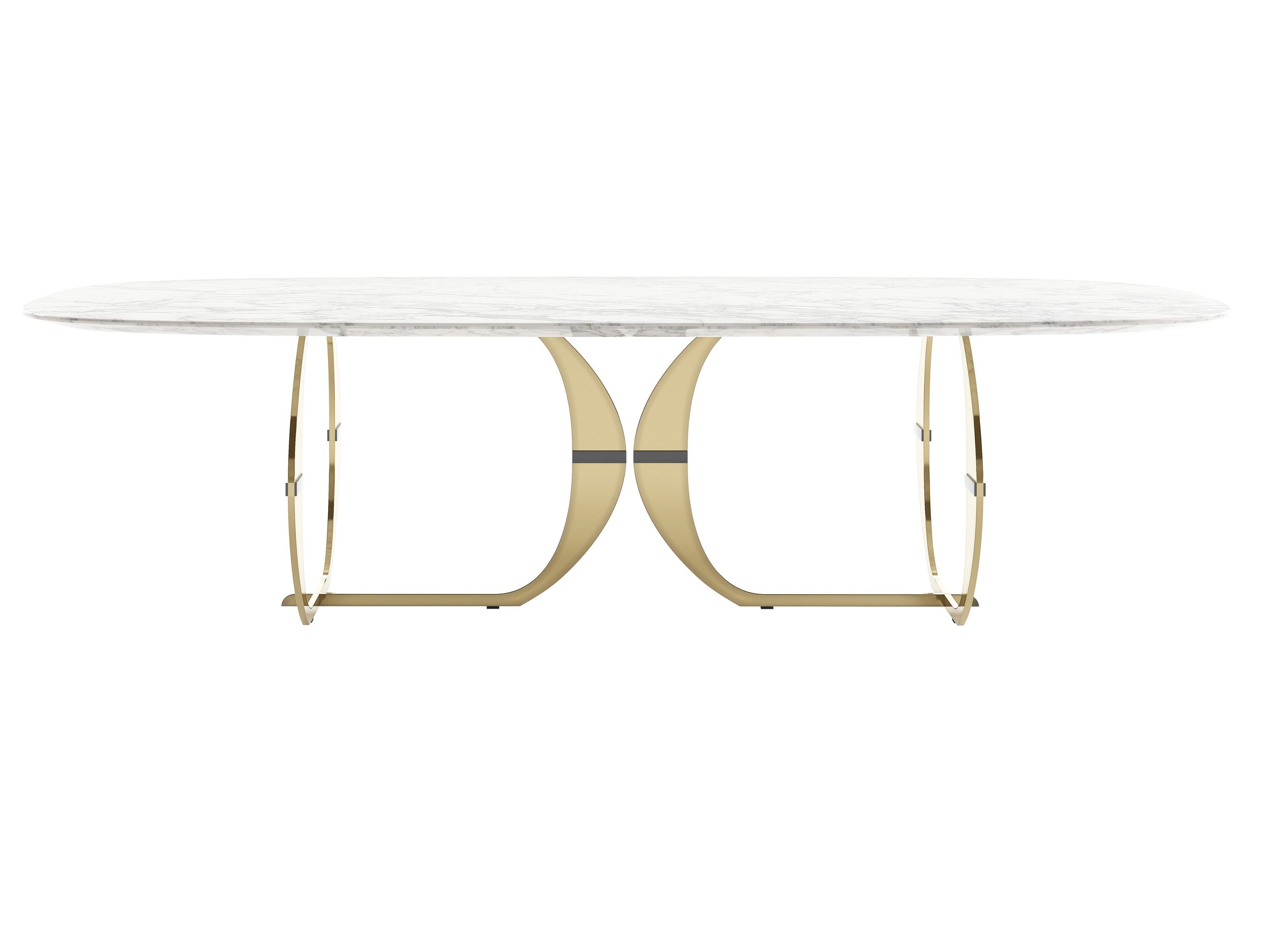 Овальный мраморный обеденный стол Capital Collection CONVIVIO ARCH-00153379 - Вид №1