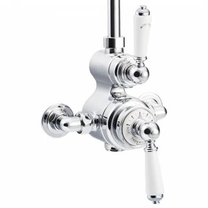 Traditional bathrooms Смеситель для душа термостат с фарфоровой ручкой ASCOT Tb740.514.ag