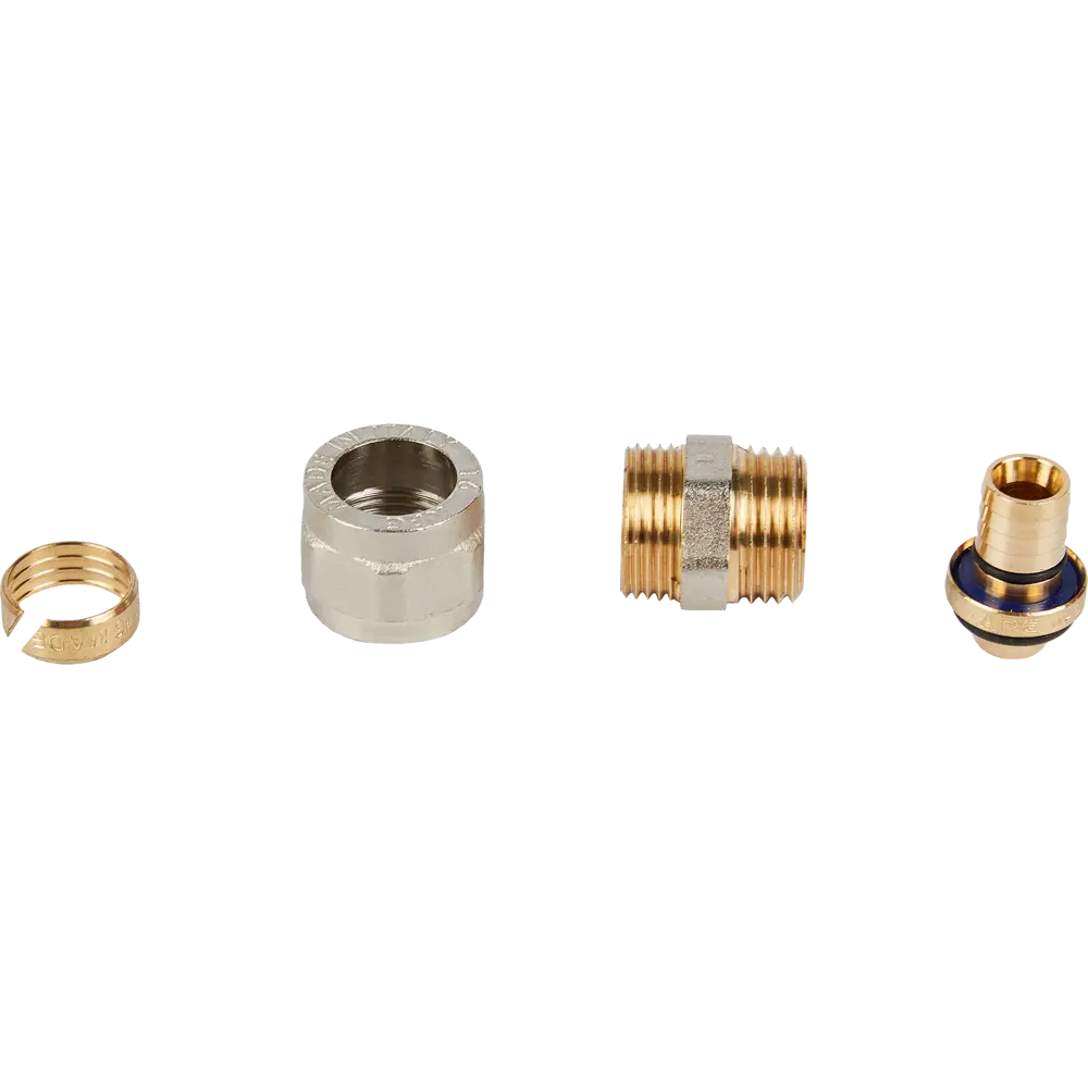 Переходник обжимной Stout 1/2"x16 мм для водопровода 82306064 STLM-0024305 - Вид №6