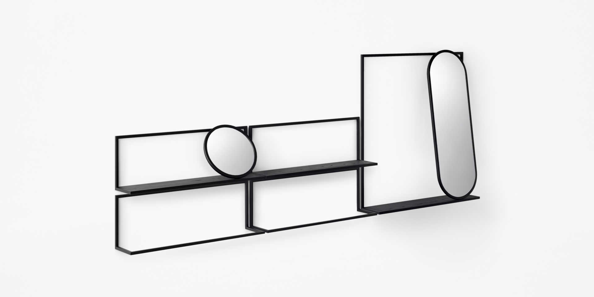 Каркасная полка с доской Stellar Works FR-SF111 Frame - Вид №2