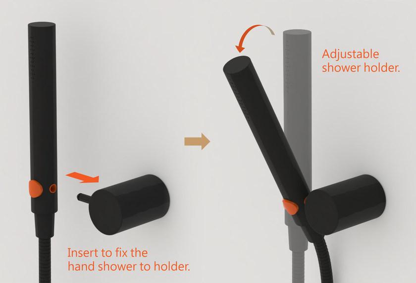 JUSTIME Смеситель для душа с ручным душем Lucky 7 6777-x3 - Вид №2