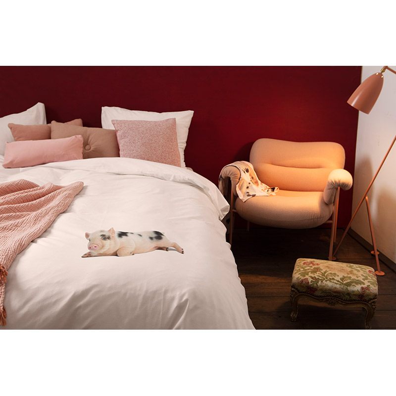 Комплект постельного белья  "Поросенок розовый" 150х200 см SNURK MISSPEGGYPINK150Х200CM - Вид №2