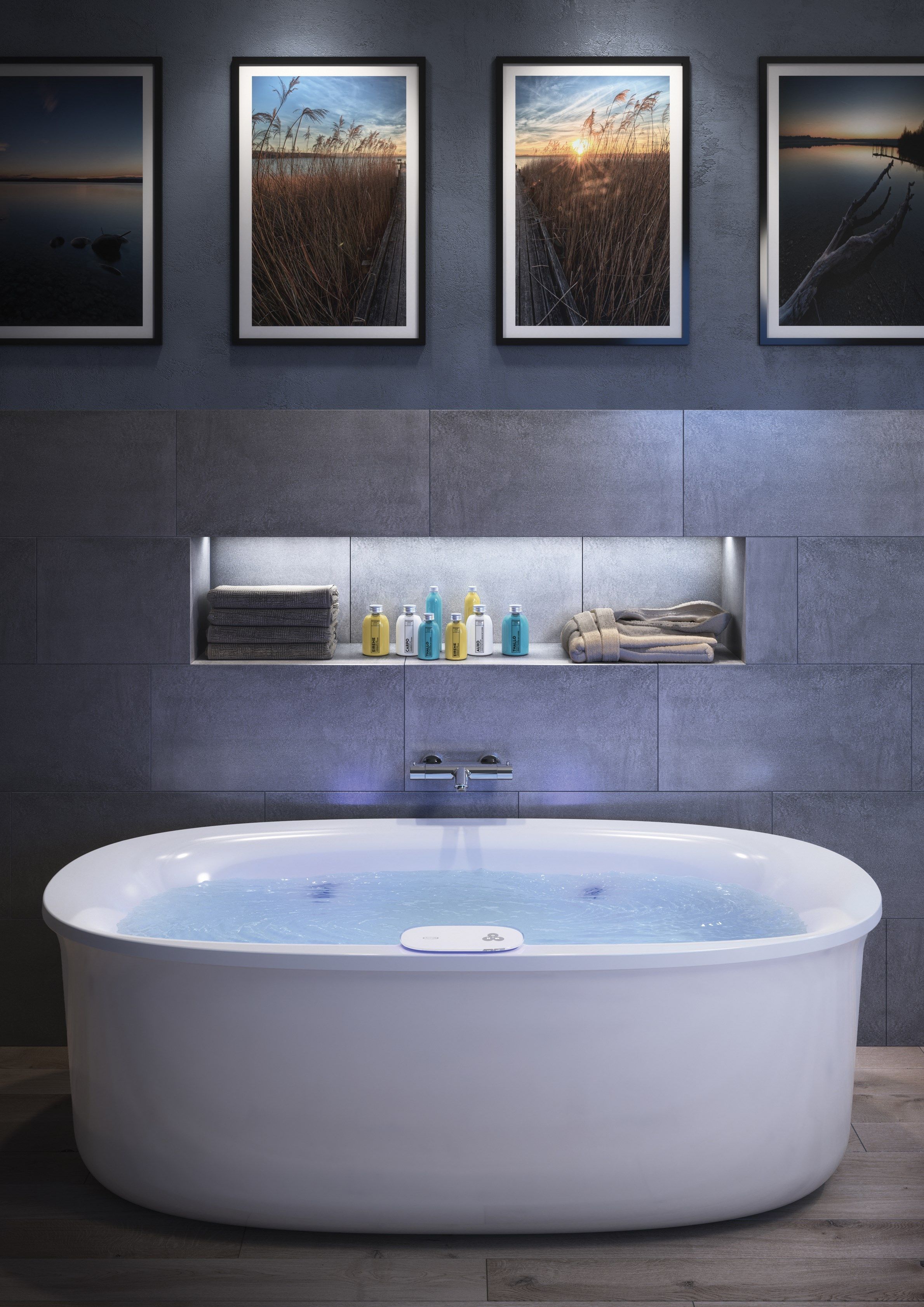 Акриловая гидромассажная ванна Jacuzzi® Arga® ARCH-00021582 - Вид №1