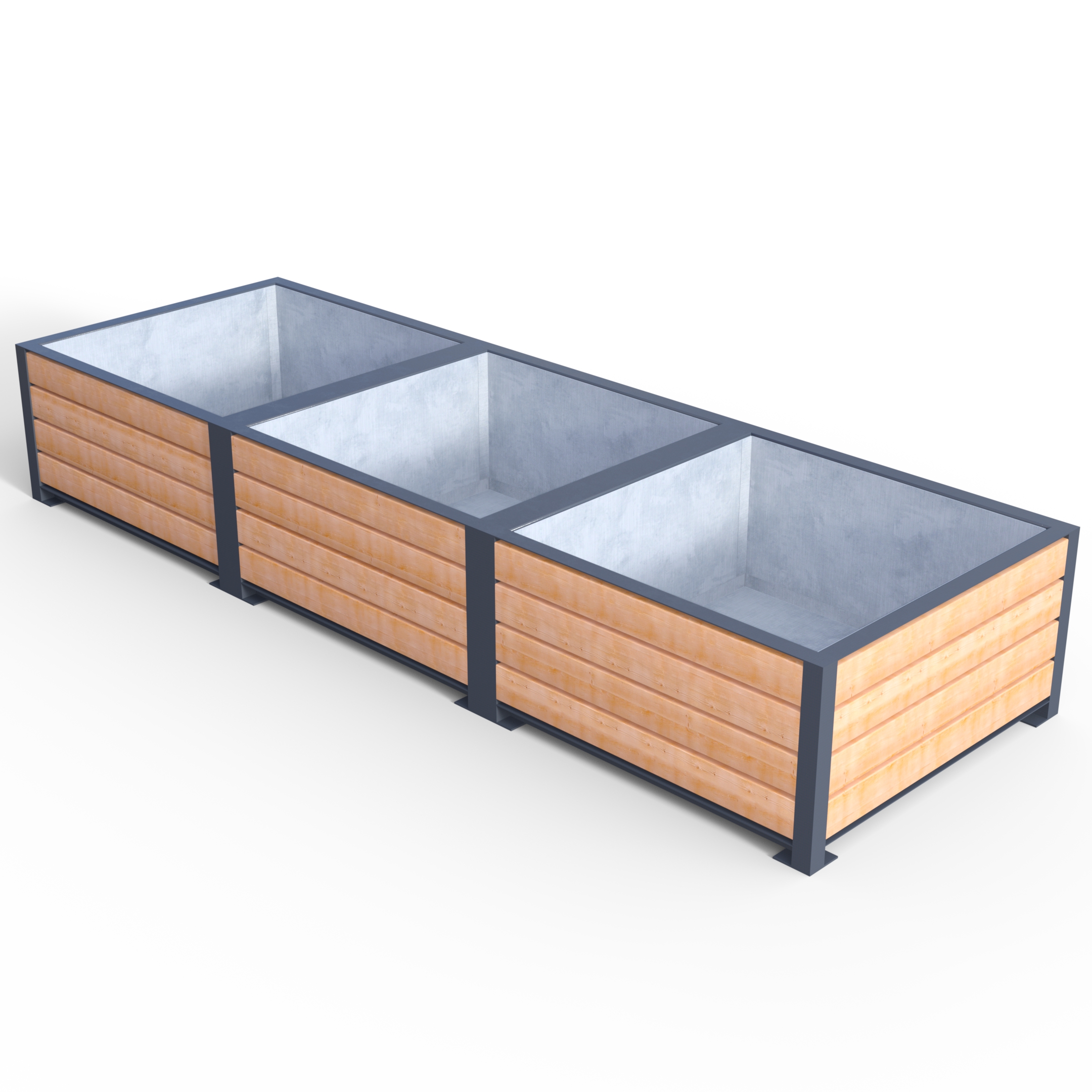 14099 САРА Blok 3, цветочница, кашпо LAB.Space  - Вид №1