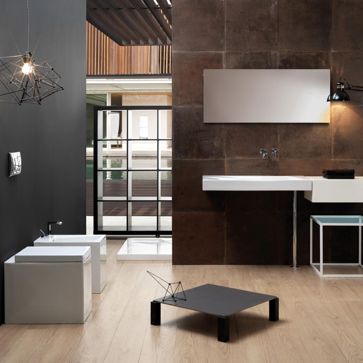 OZBI013 Напольное биде приставное GSG CERAMIC - Вид №3