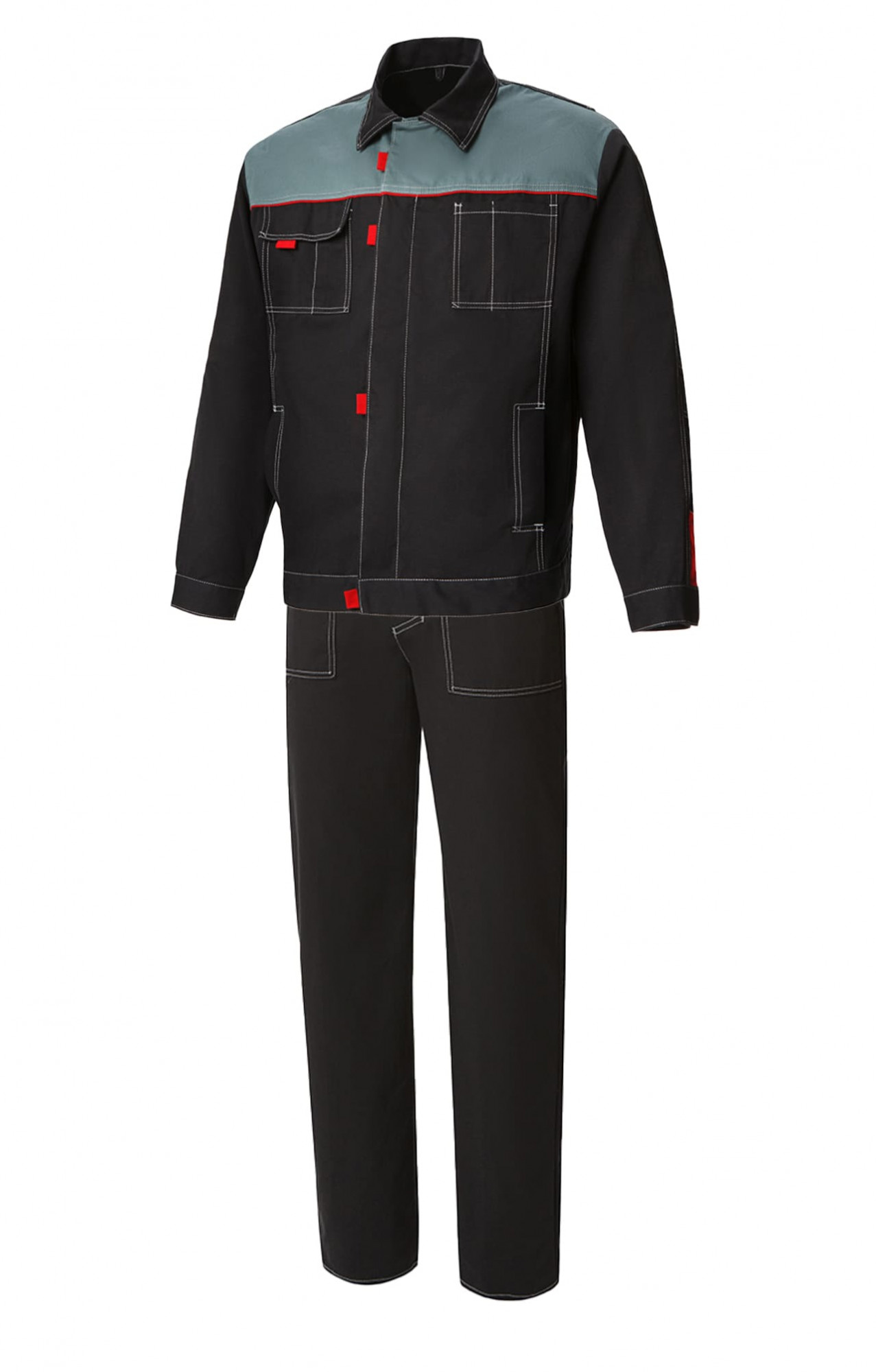 69260 Костюм "Профи" темно-серый  Летняя спецодежда  размер 44-46/170-176 