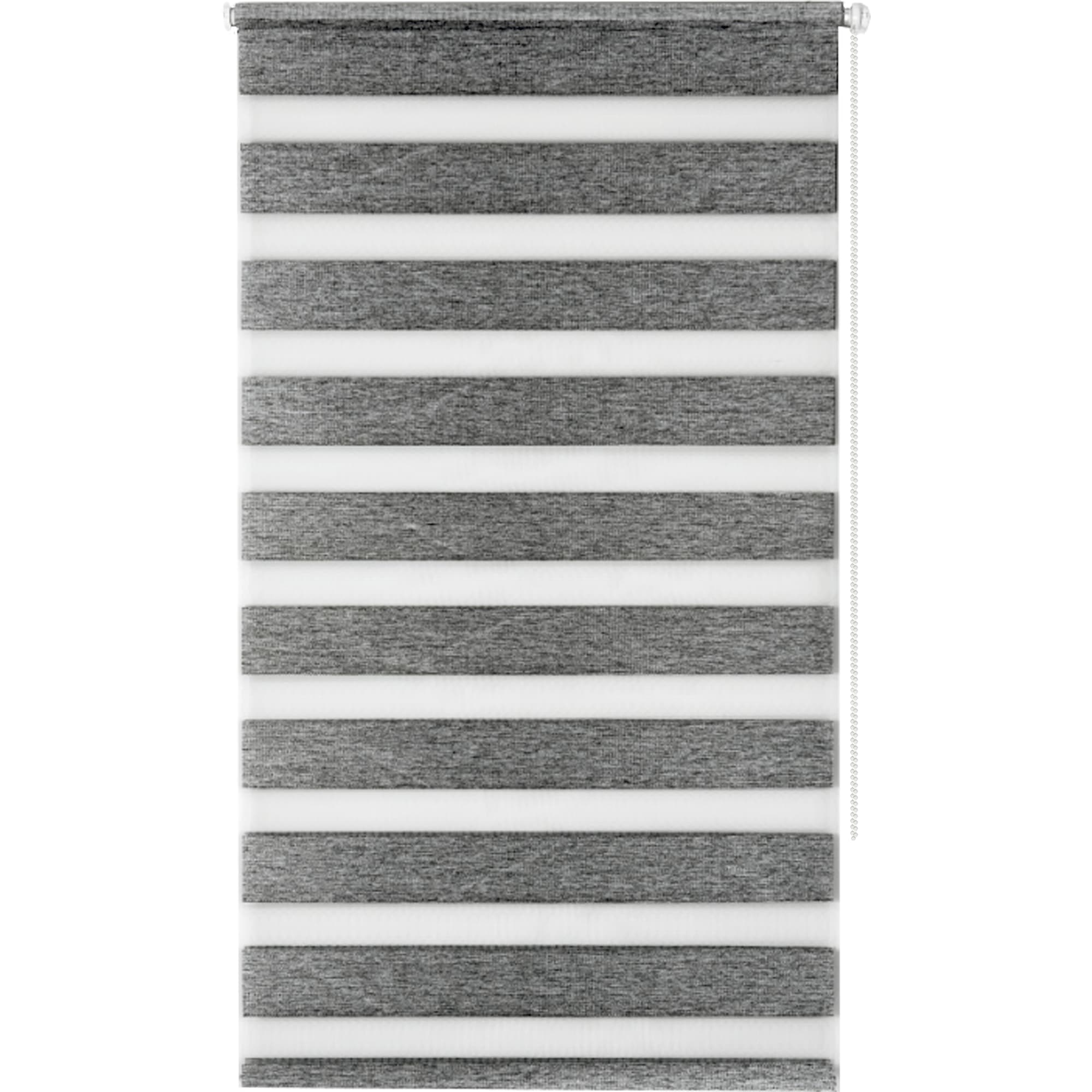 82614521 Штора рулонная день-ночь Miamoza Blackout 80x160 см, цвет серый Santreyd 