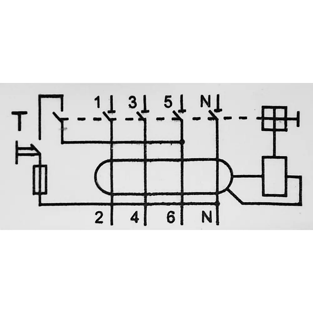 УЗО DEKraft ВДТ-03 4P 40А 300мА - защита от токов утечки и возгораний 88461154 STLM-1101211 - Вид №5
