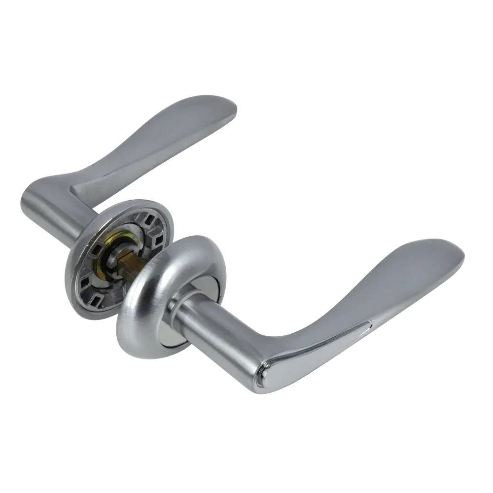 EDSON Дверные ручки EDS-44Н-R1 матовый хром для межкомнатных дверей 85168429 STLM-0898784