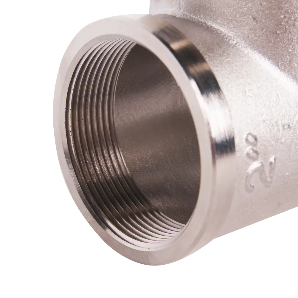 Тройник Valtec 2" ВР мм никелированная латунь 14242086 STLM-2155502  - Вид №1