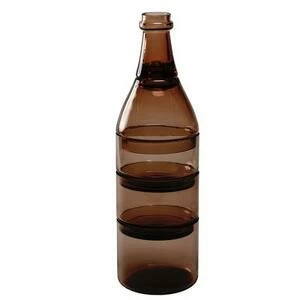 DYLAPERAM Набор из 5-ти емкостей для аперитива l'ap?ro, коричневый Doiy