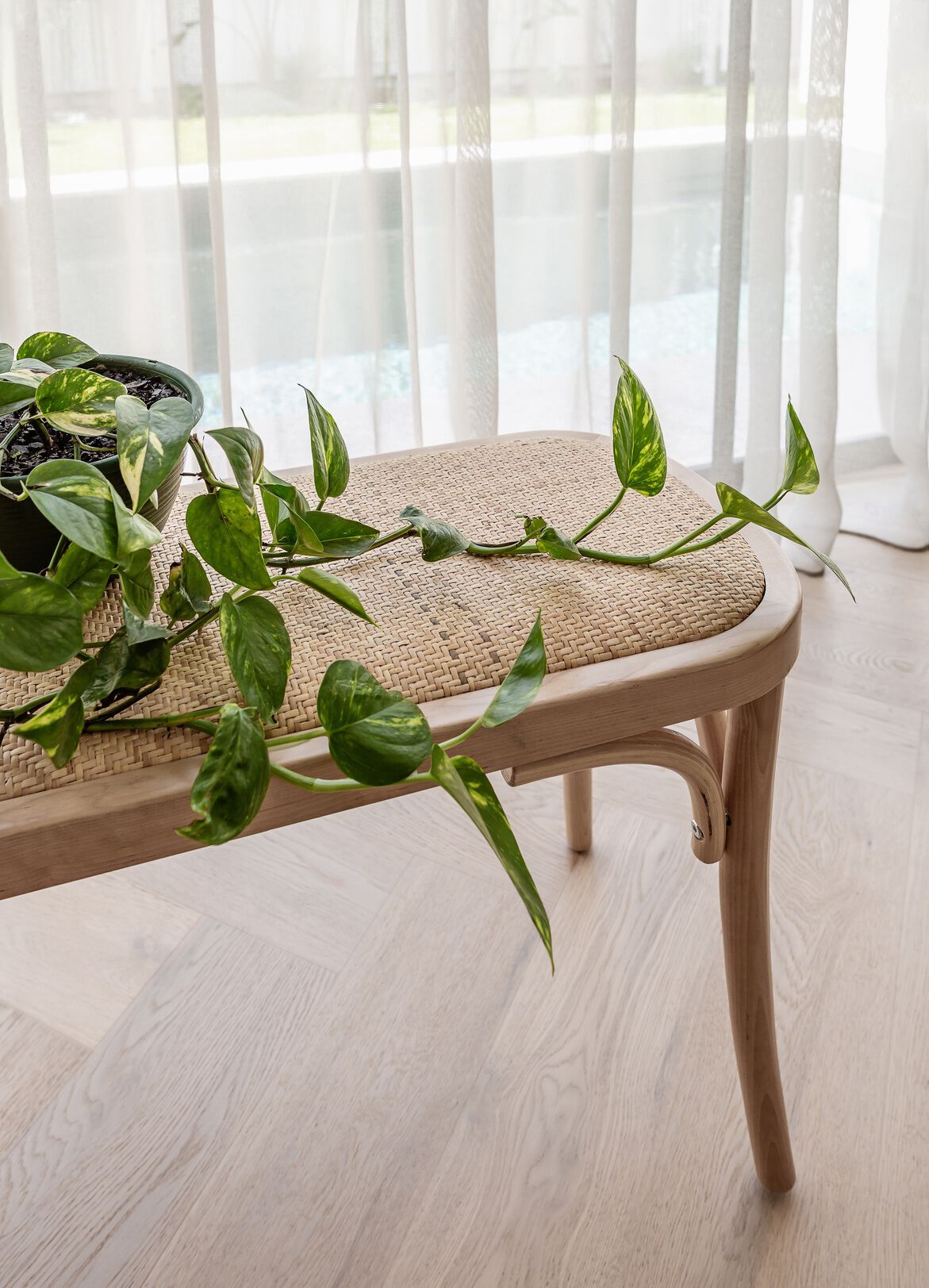 Синтетический паркет с эффектом итальянской елочки Déco Хлоп! ARCH-00140530 - Вид №7