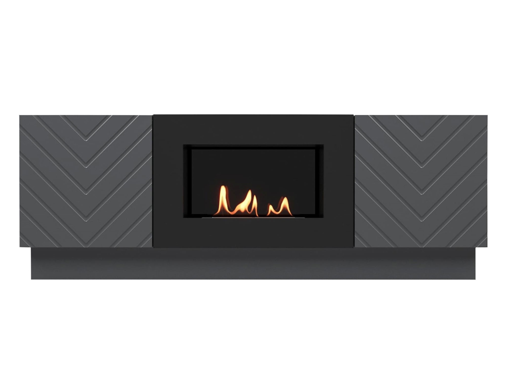 9101968 Биокамин с тумбой Firelight BFP/P-1400V черный STDN-0146103 - Вид №2