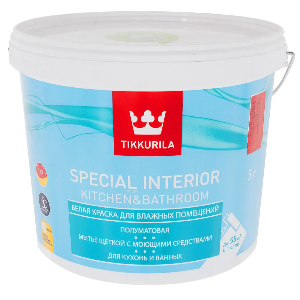 Краска Special Kitchen&Bathroom база C 5 л Tikkurila STLM-2169685