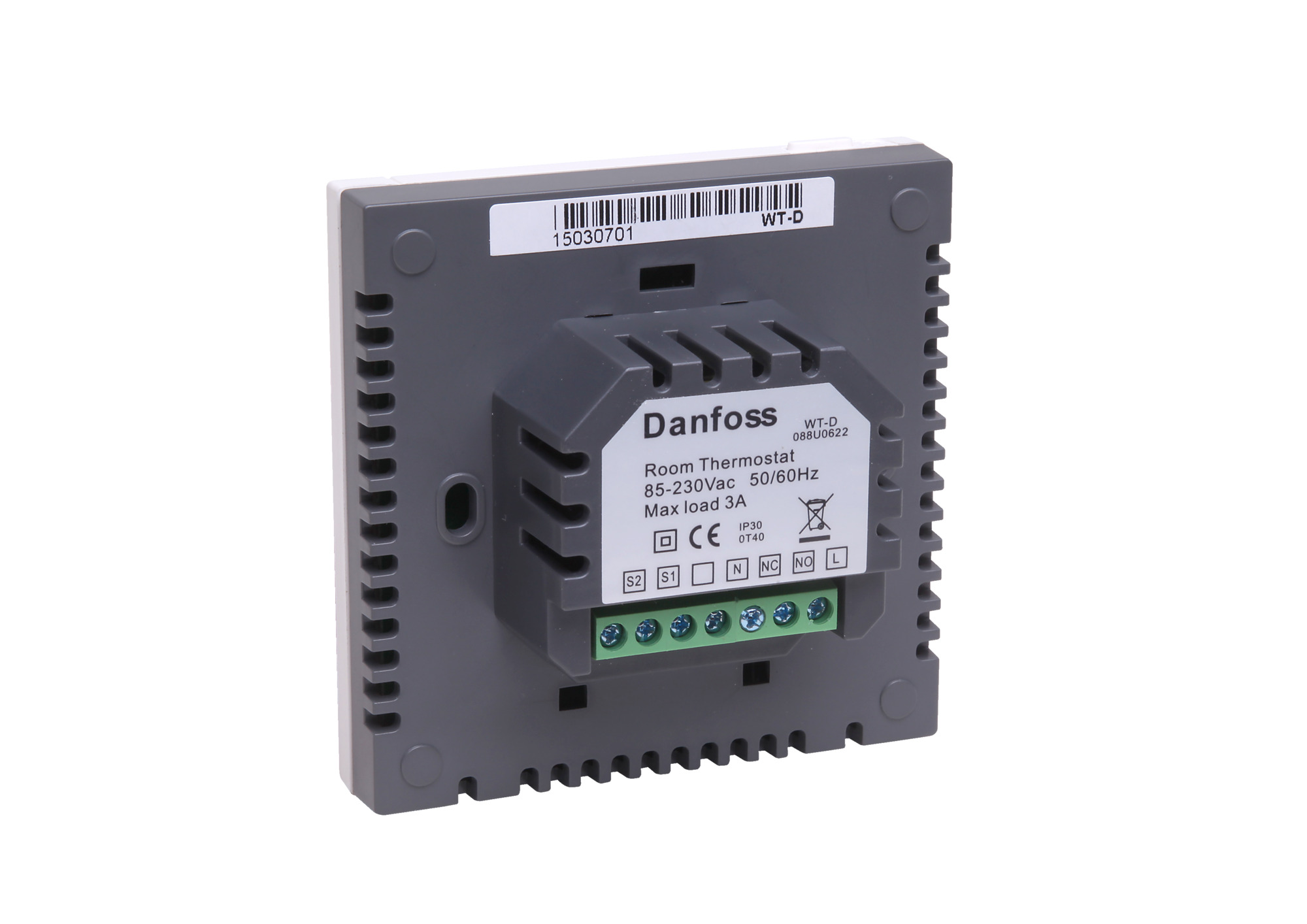 Danfoss Термостаты серии BasicPlus² и другие ECtemp Smart Danfoss терморегулятор черн 088L1143  - Вид №1