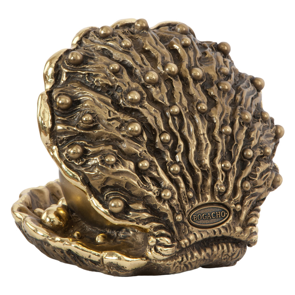 42026 Часы настольные Акойя Бронза BOGACHO 4627163962431 - Вид №4