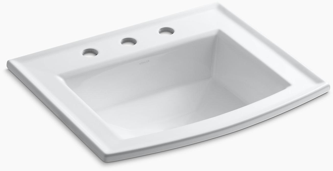 K-2356-8-NY Накладная раковина на столешницу  прямоугольная Kohler  - Вид №1