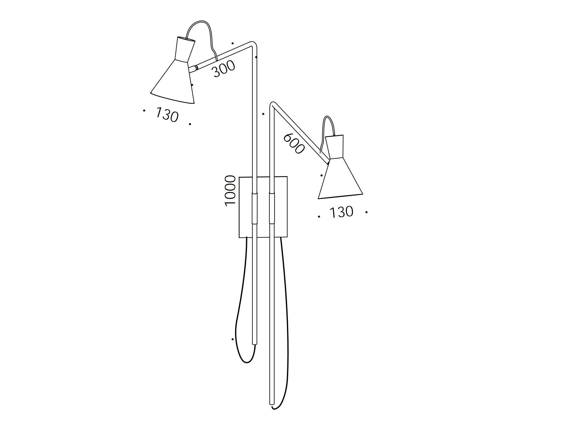 Регулируемый настенный светильник Renzo Serafini воронка ARCH-00022585 - Вид №5