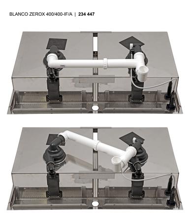 521648 Кухонная мойка Blanco Zerox 400/400-IF/A  Blanco Zerox - Вид №2