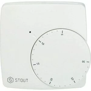 Термостат электронный проводной WFHT-BASIC со светодиодом  STOUT