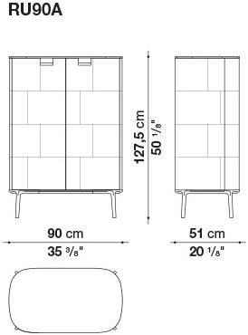 Maxalto Комод деревянный с распашными дверцами Tesaurus sun-id-1388720 - Вид №4