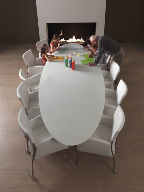 Joli Овальный керамический обеденный стол Elyps sun-id-1462466 - Вид №4