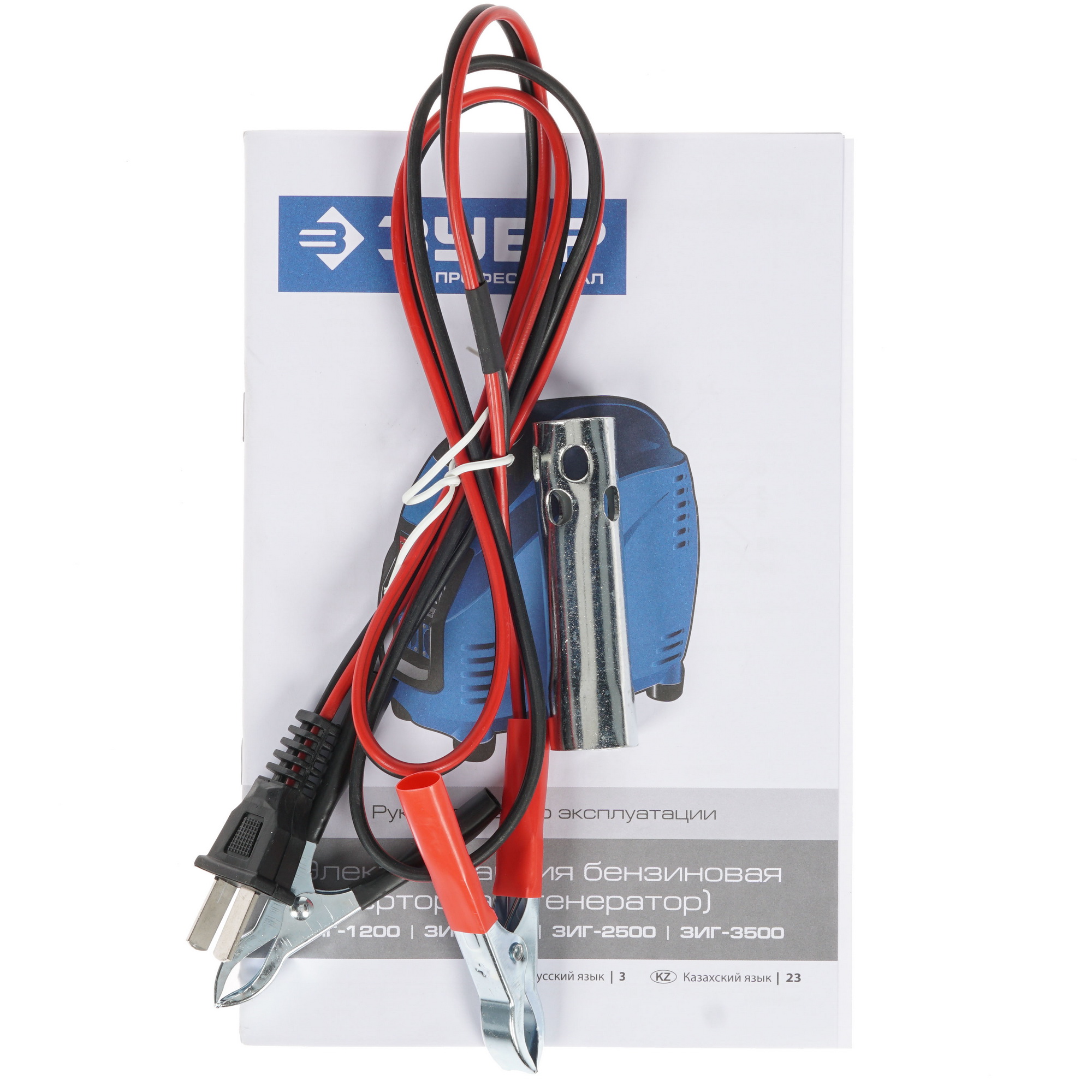 Электрогенератор   бензиновый Зубр ЗИГ-3500 8143428 STDN-0002842 - Вид №6