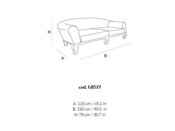 4-местный тканевый диван Lando MARRAKECH ARCH-00093828 - Вид №3