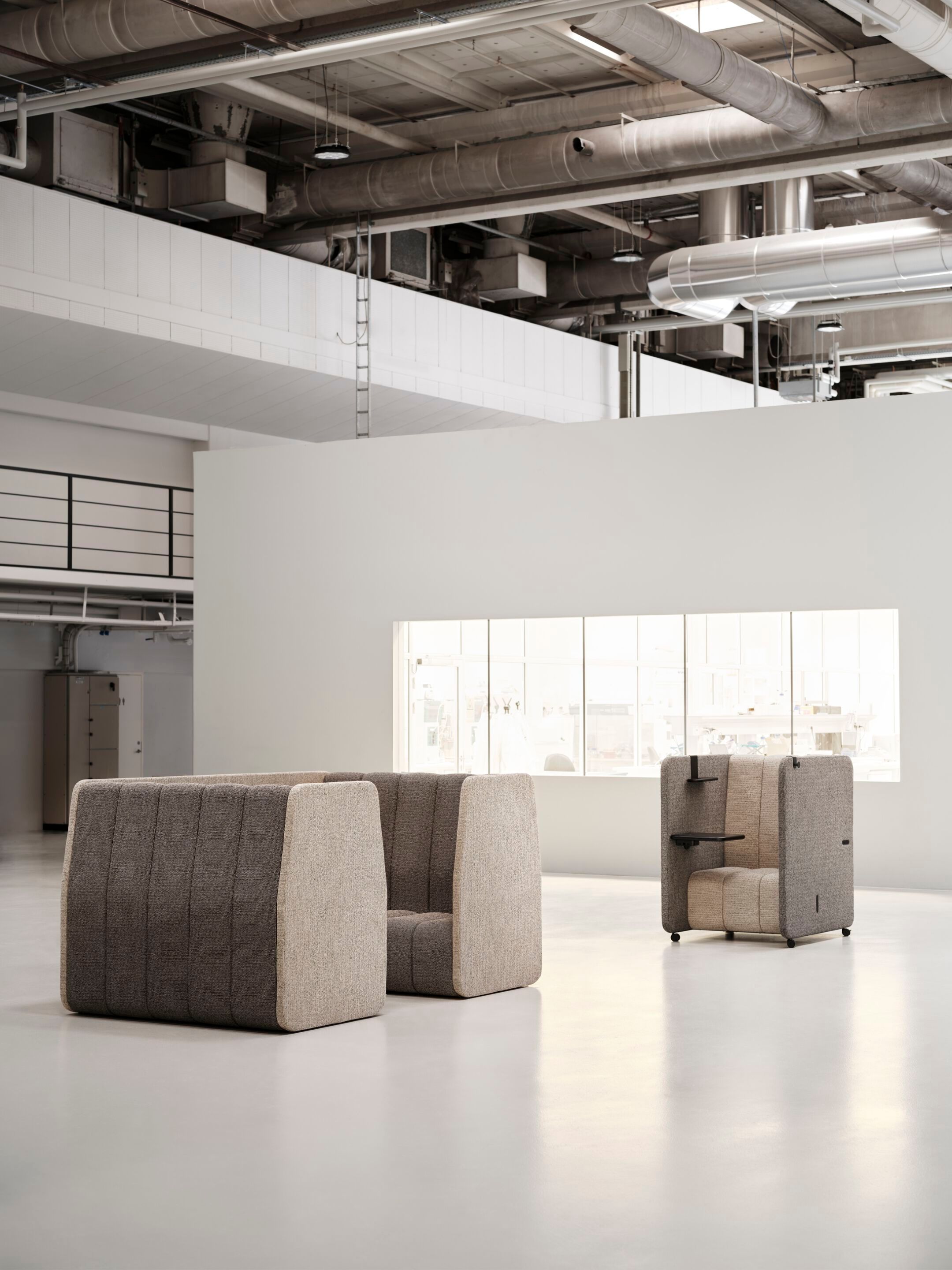 Ткань акустическое офисное кресло с журнальным столиком Bla Station Bob Job ARCH-00090031 - Вид №7