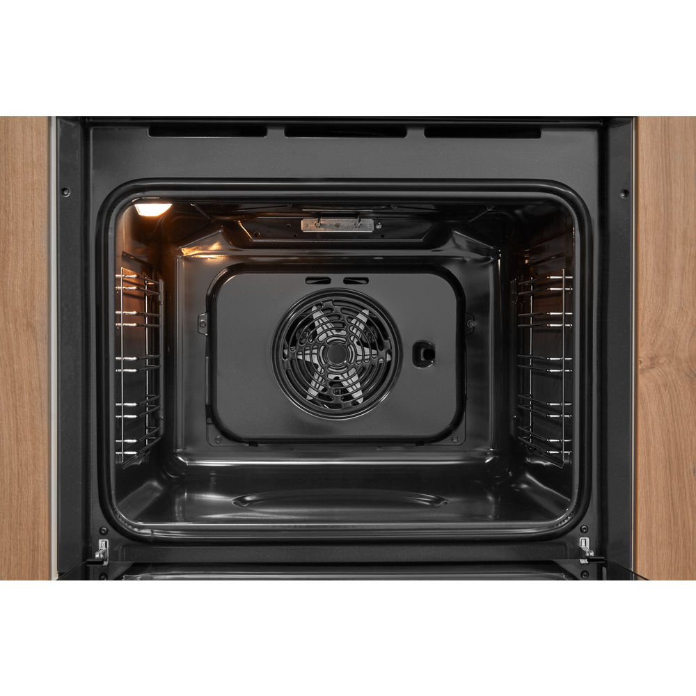 FA5 844 JH IX HA !! 59.5x59.5x55.1 см, 9 программ, дисплей, очистка паром, откидной гриль, 71л, нерж.сталь Hotpoint-Ariston Santreyd  - Вид №2
