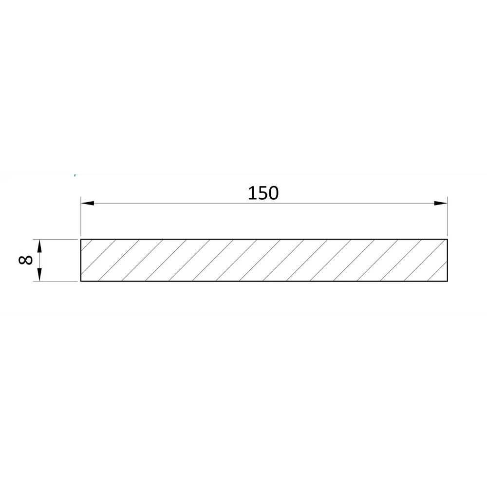 Santreyd Доборная доска Италия для дверных проемов 2050x150x8 мм 83832235 STLM-1407631 - Вид №1
