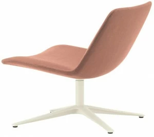 Alias Вращающееся кресло из ткани с 4 спицами Slim