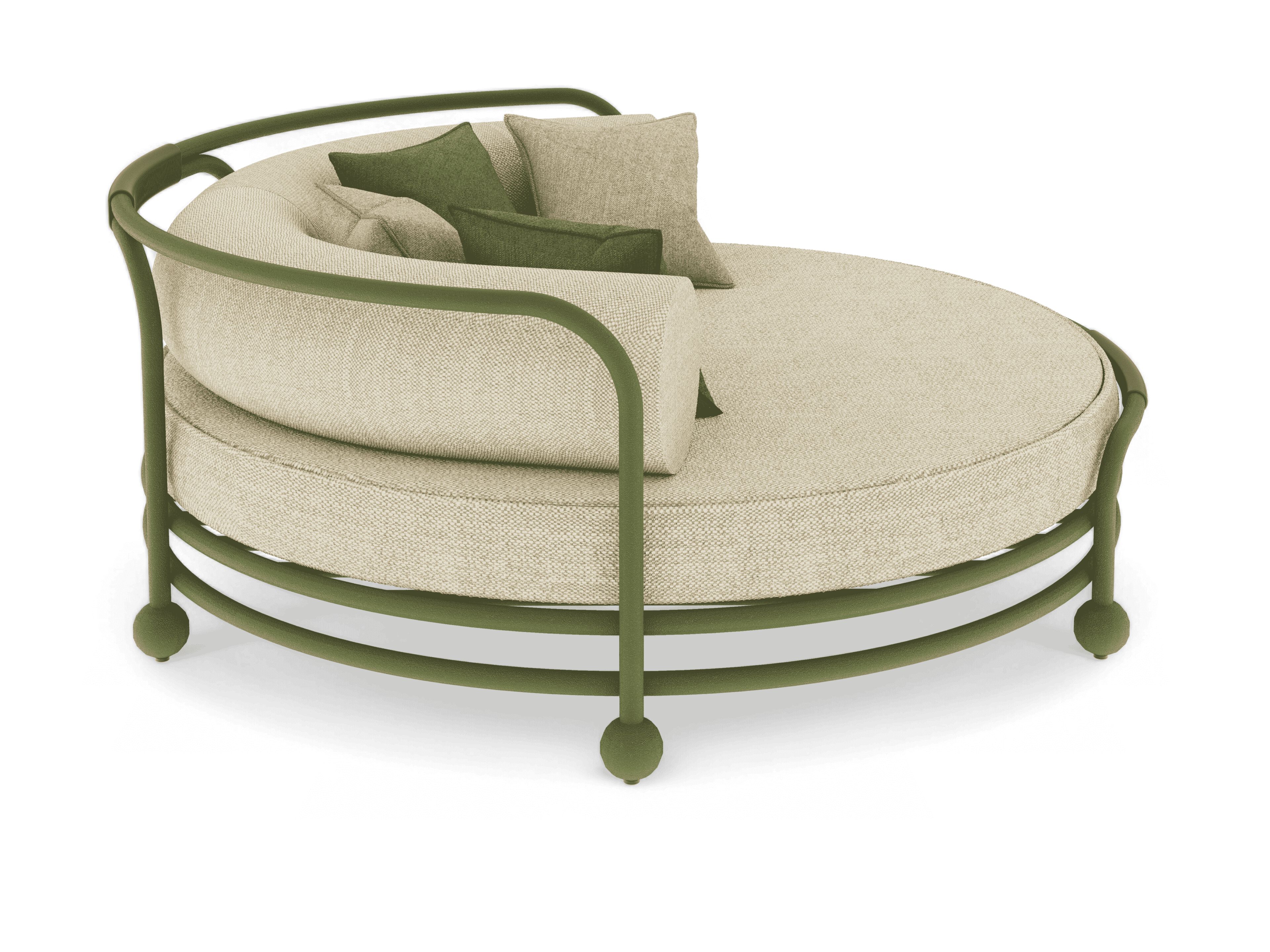 Алюминиевая круглая Садовая кровать FJAKA медленный ARCH-00083052 - Вид №3