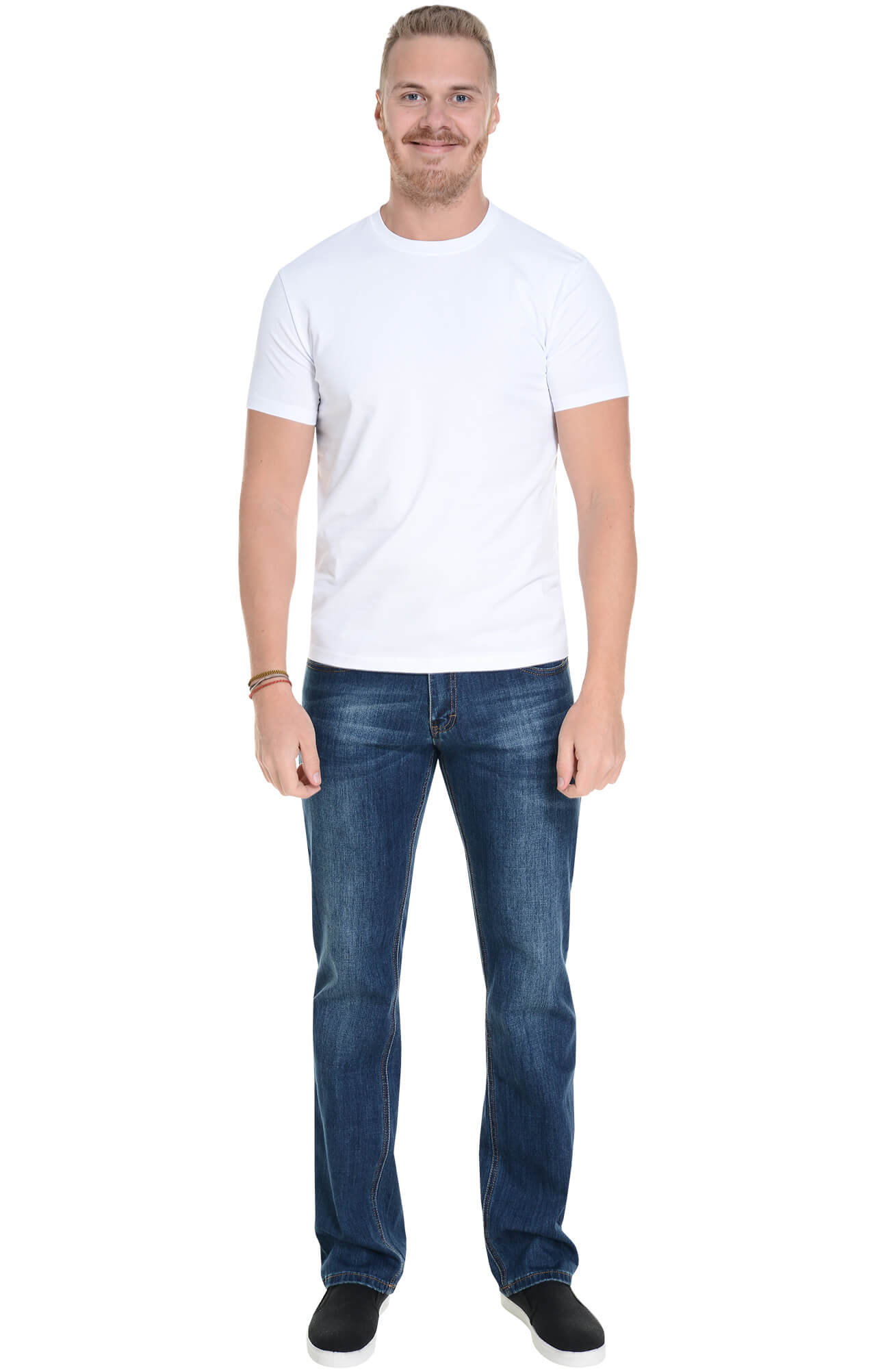 62095 Футболка мужская белая LUXE  Одежда для официантов  размер XXXL  - Вид №4