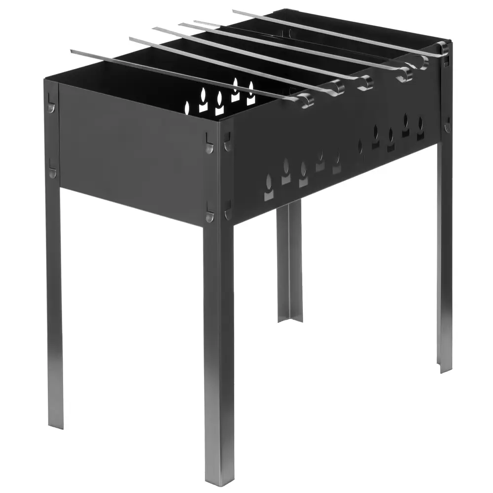 GRILLKOFF Стандарт - складной мангал с шампурами для пикника 14178942 STLM-0958834 - Вид №3