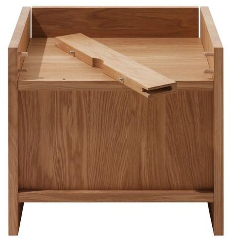 Müller Small Living Прямоугольная тумбочка из дуба Flai sun-id-1373244 - Вид №3