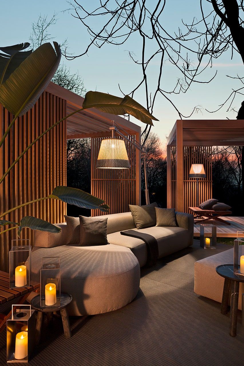 Тканевый модульный садовый диван Exteta Montecarlo ARCH-00107081 - Вид №6