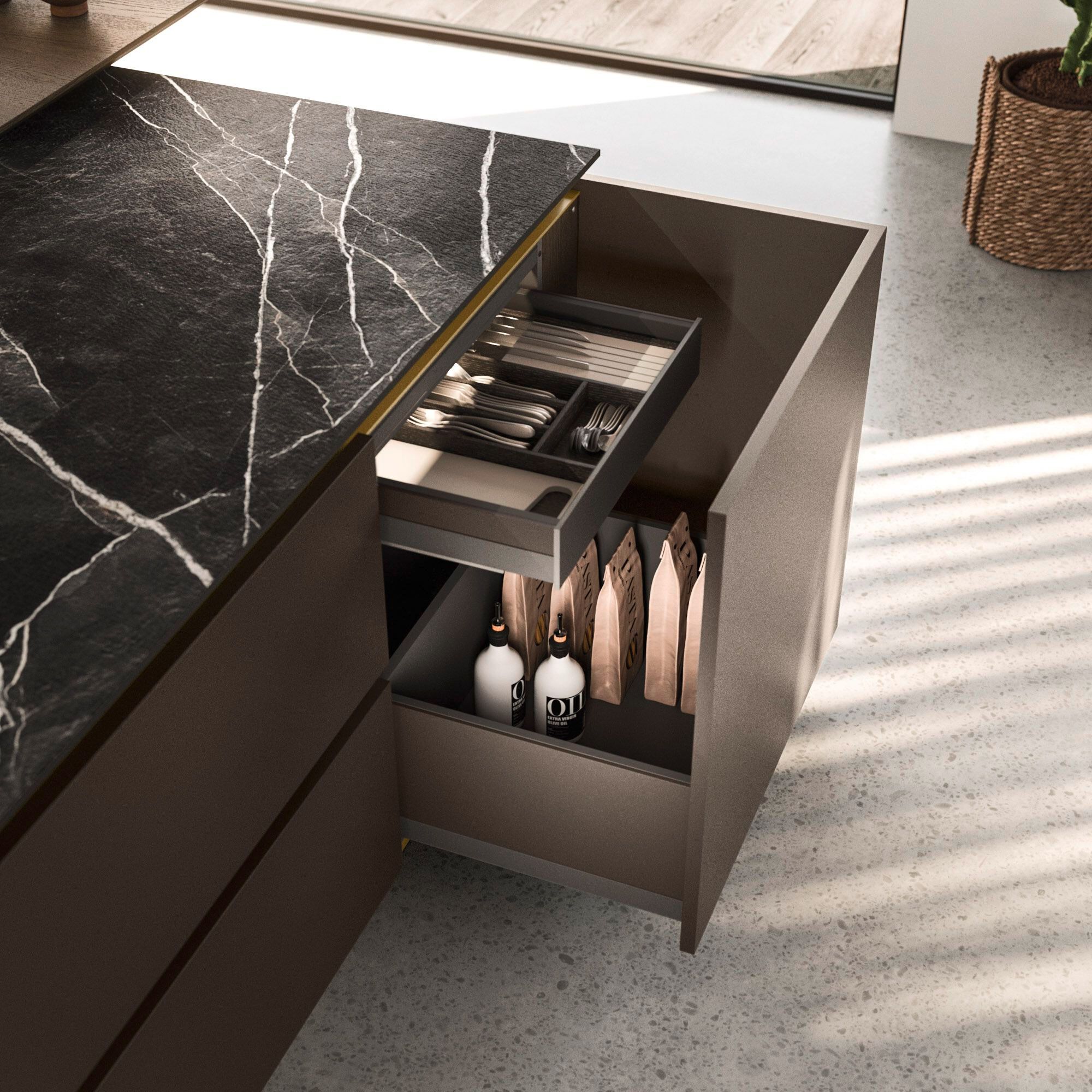 Встроенная кухня с островом Arrital Ak_Project ARCH-00061127 - Вид №8