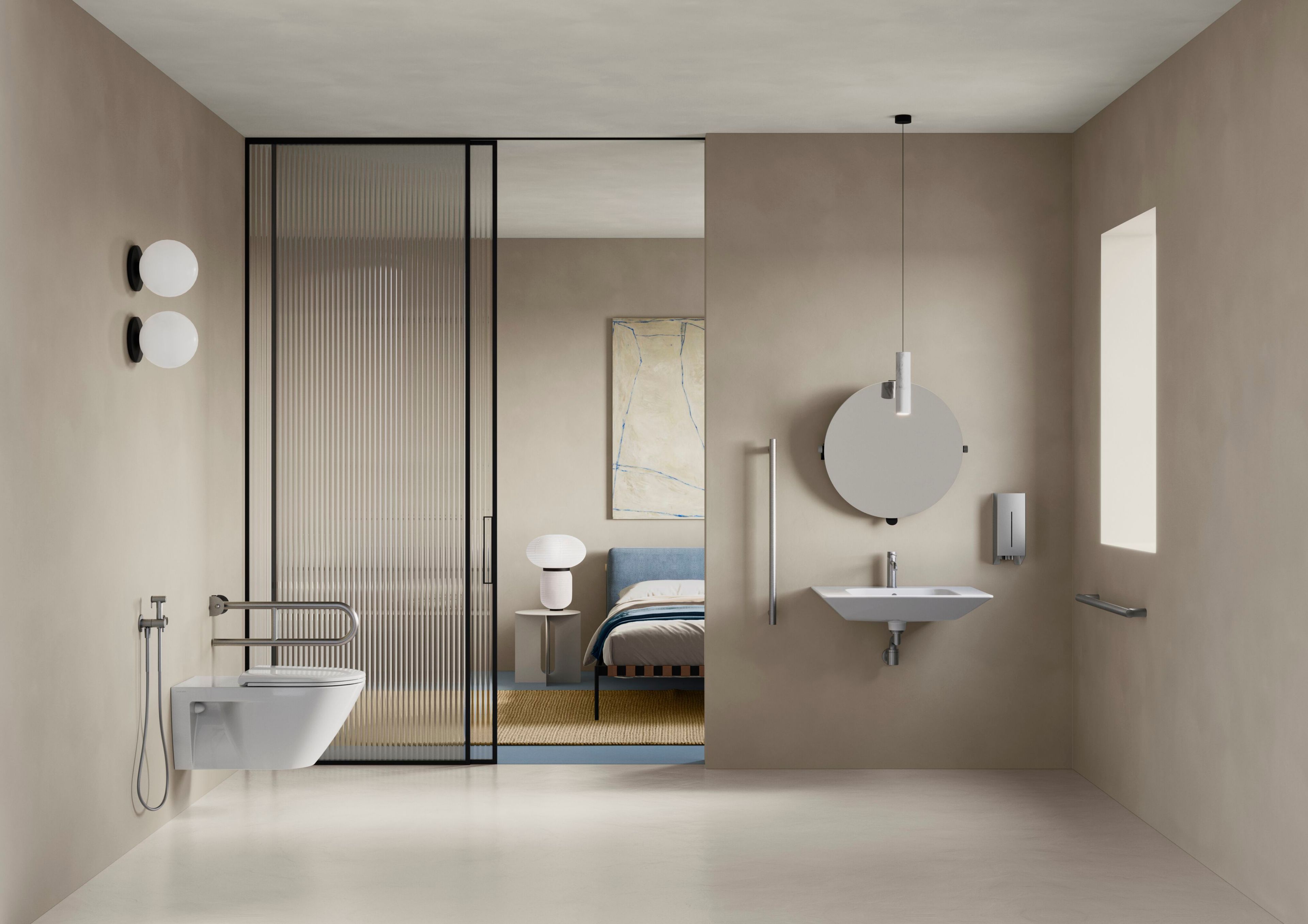 Подвесная раковина с переливом CERAMICA CATALANO комфорт ARCH-00059596 - Вид №1