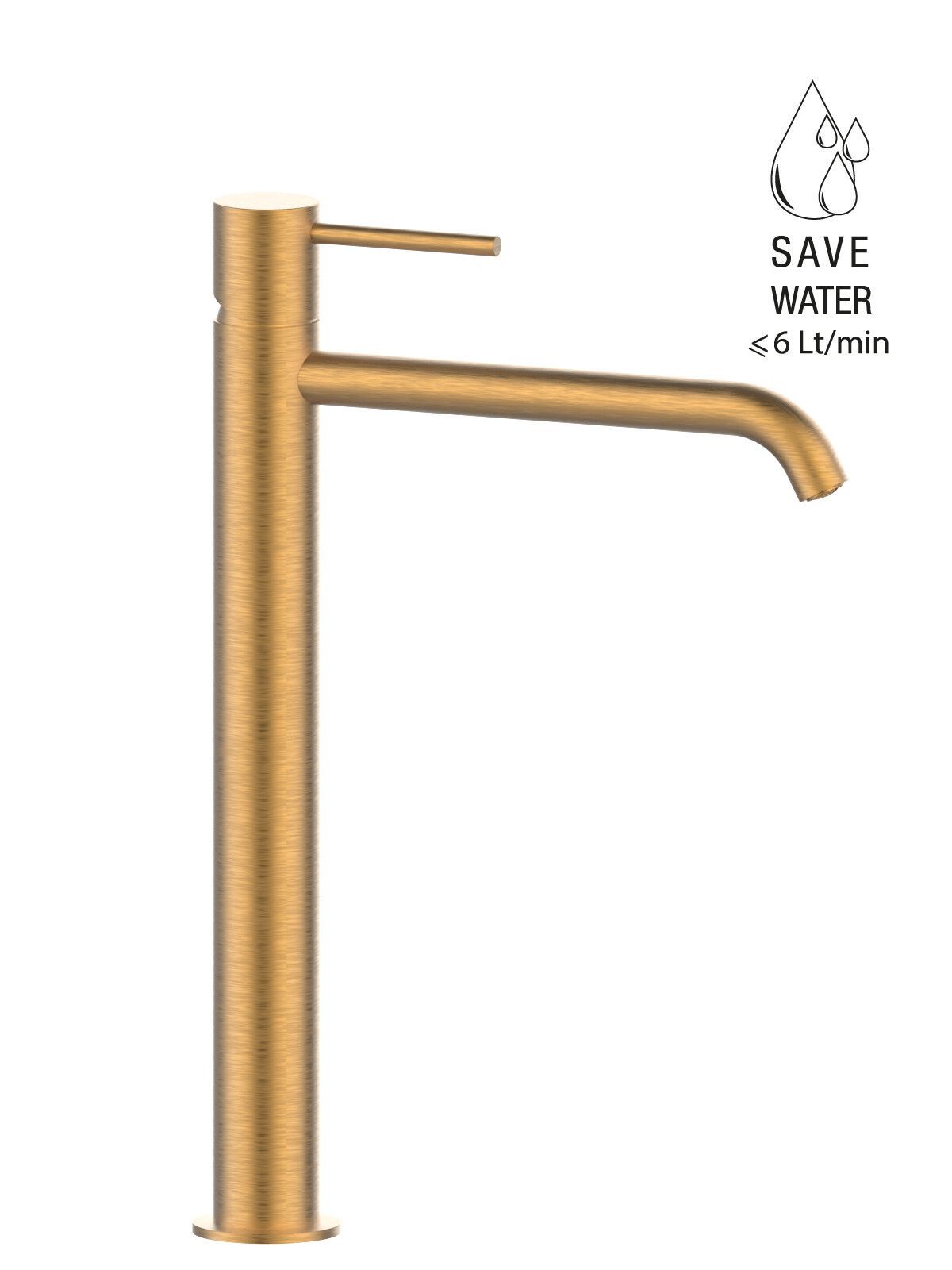 Однорычажный смеситель для раковины с высоким верхом Rubinetterie Frattini Pepe XL ARCH-00048045 - Вид №14