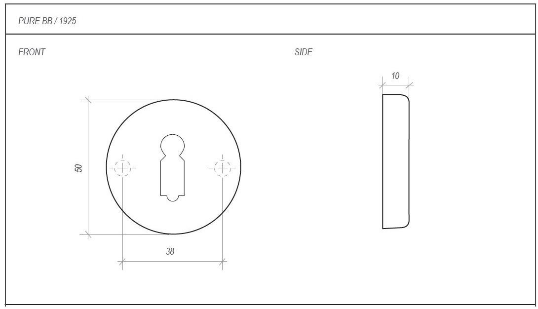 Dauby Круглая насадка Pure® 9642 - Вид №2