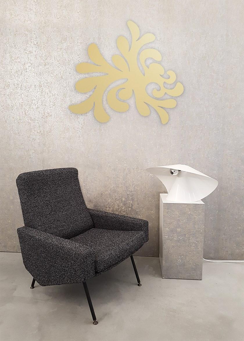 designheure Стальной настенный светильник Reedition sun-id-1461469 - Вид №1