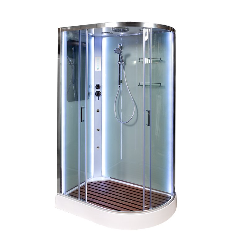 D129 S LED Душевая кабина DETO Серия D А102 L LED и гидромассажем - Вид №2