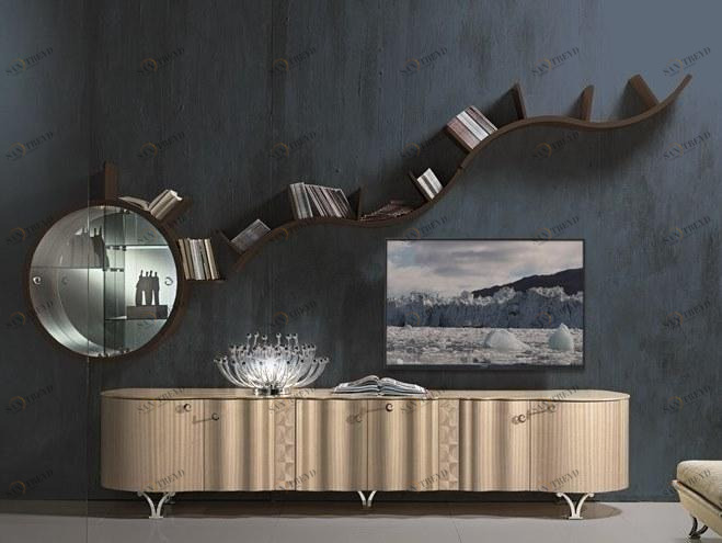 Карпанелли - МИСТРАЛЬ | Лакированный буфетCr64k Carpanelli Mistral