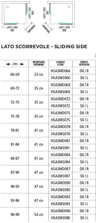 Gruppo Geromin Душевая кабина с двумя раздвижными сторонами Flow sun-id-1482056 - Вид №1