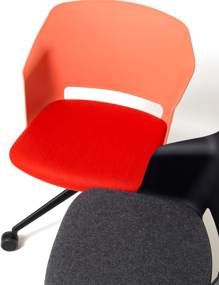 Diemme Офисный стул из полипропилена с 4-мя спицами и подлокотниками Clop sun-id-1397782 - Вид №6