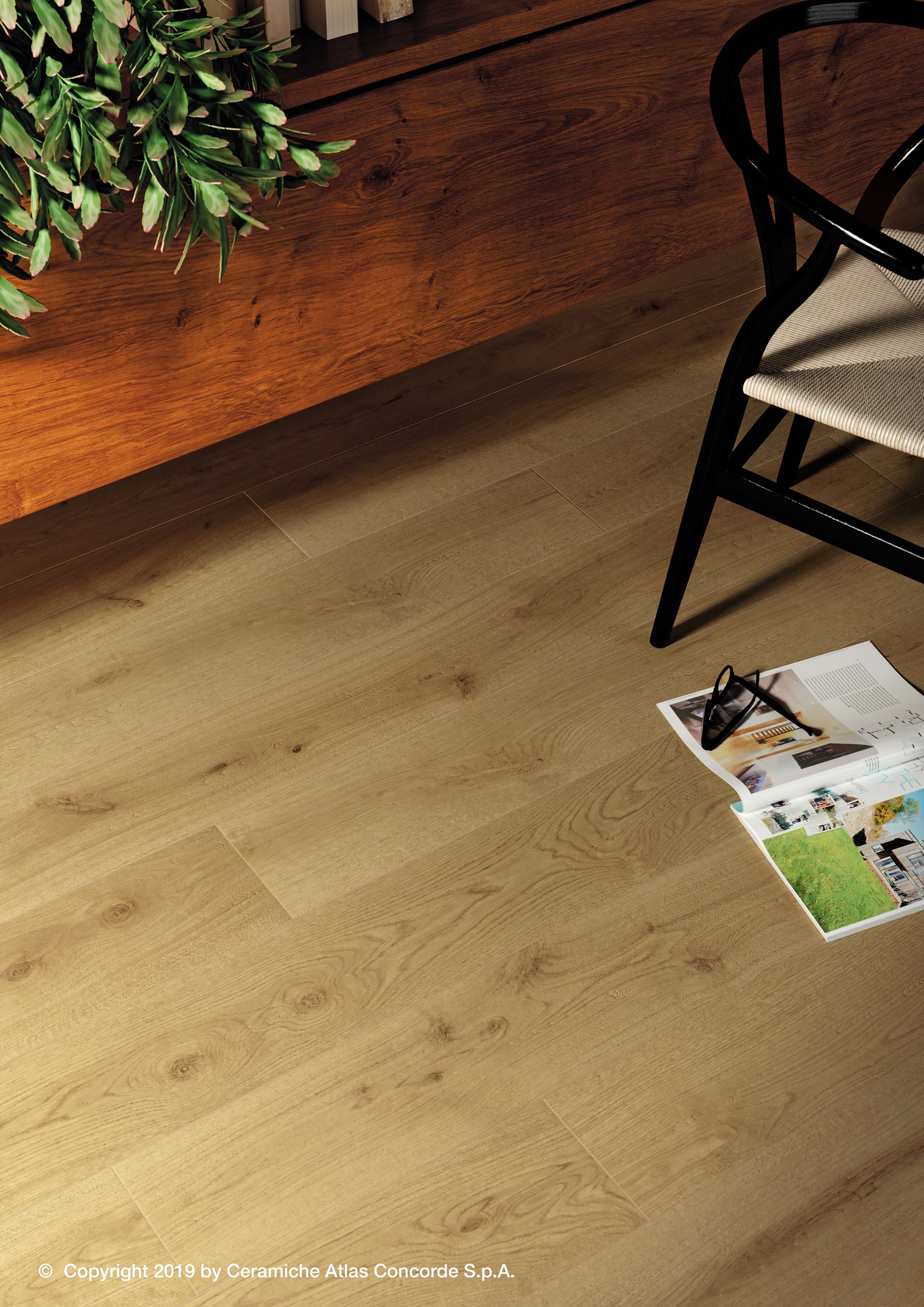 Пол из керамогранита под дерево Atlas Concorde Exence ARCH-00016219